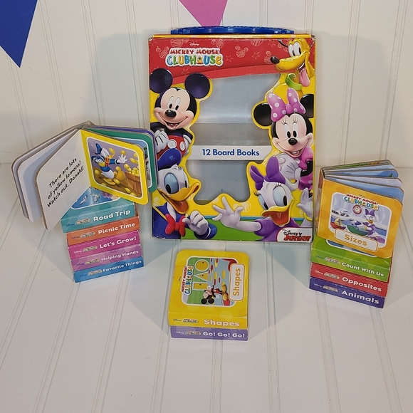 Disney Junior Mickey Mouse Clubhouse My First Library Board Book Block Set - Picture 14 of 16
